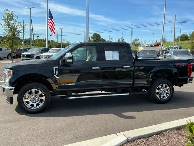 Used 2021 Agate Black Metallic Ford Lariat image 6