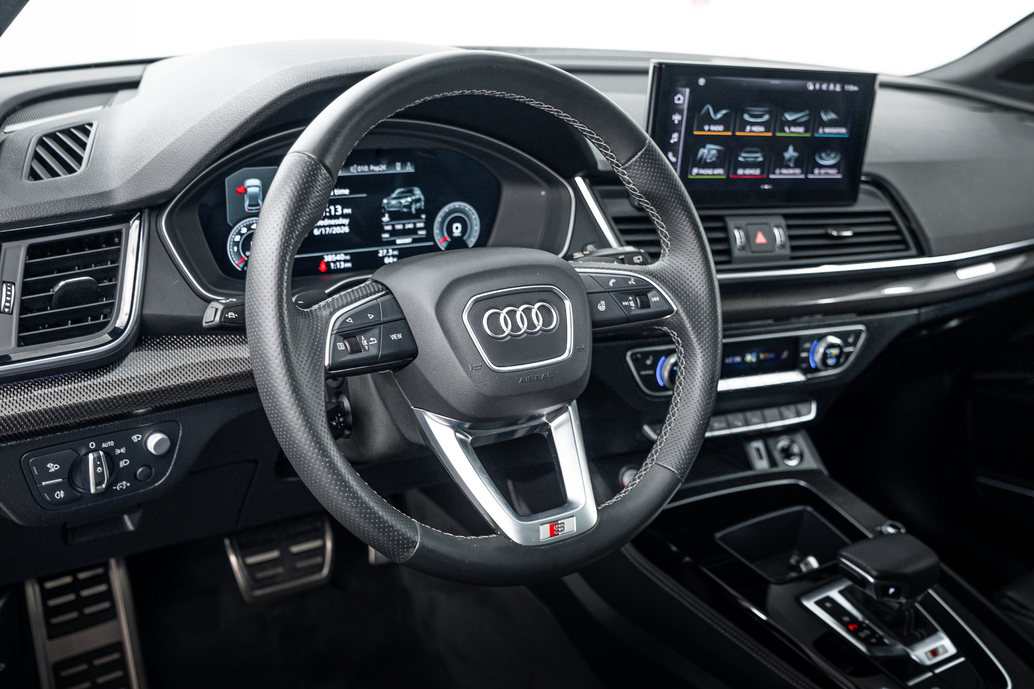 Used 2021 Mythos Black Metallic Audi Prestige image 11