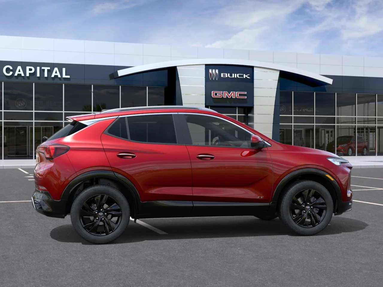 New 2026 Brilliant Red Buick Sport Touring AWD image 6