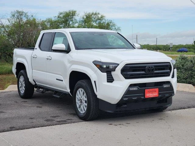 New 2026 White Toyota SR5 4x4 Double Cab 5 ft. box image 2