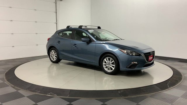Used 2014 Blue Reflex Mica Mazda i Grand Touring image 2