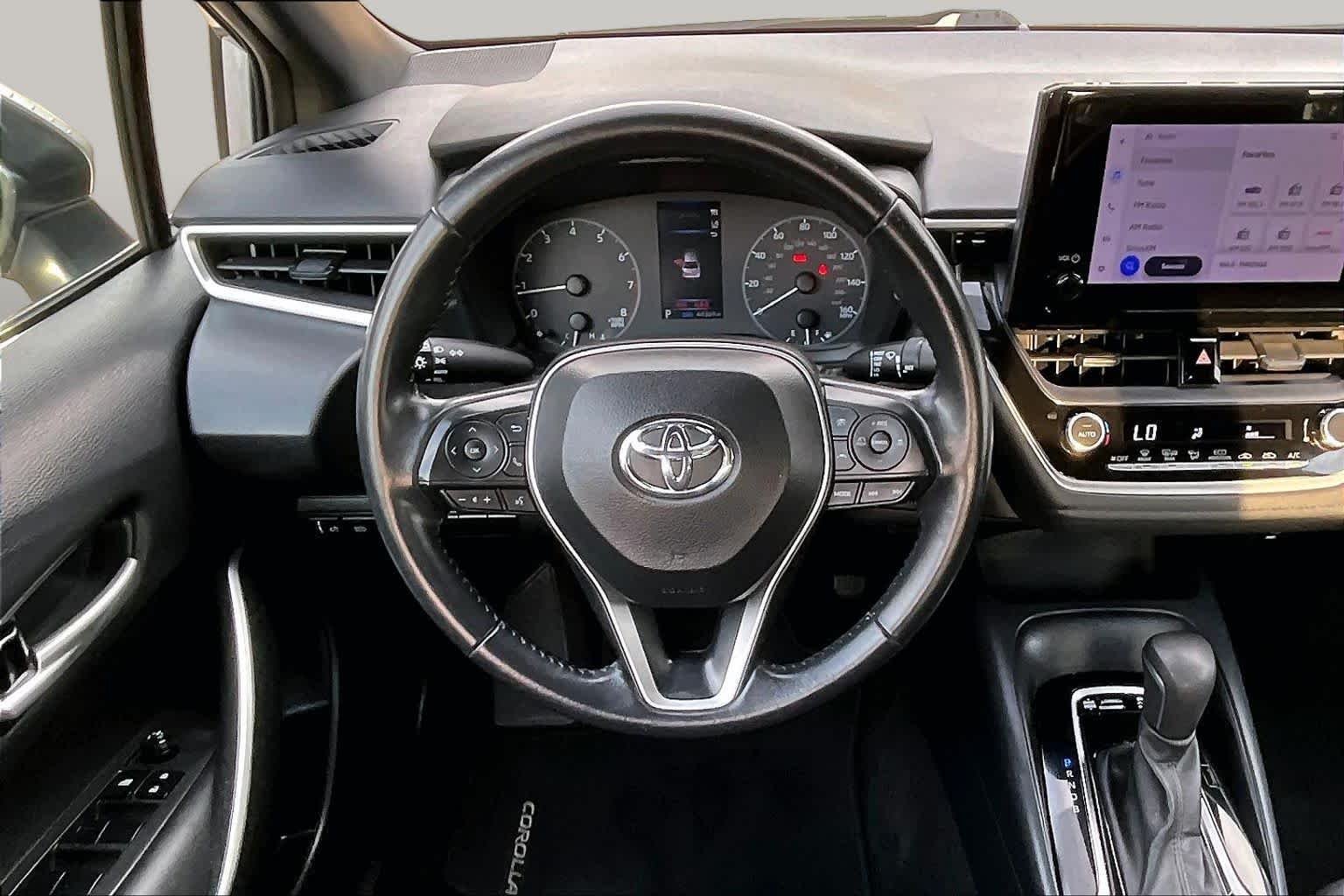 Used 2023 Classic Silver Metallic Toyota SE image 6