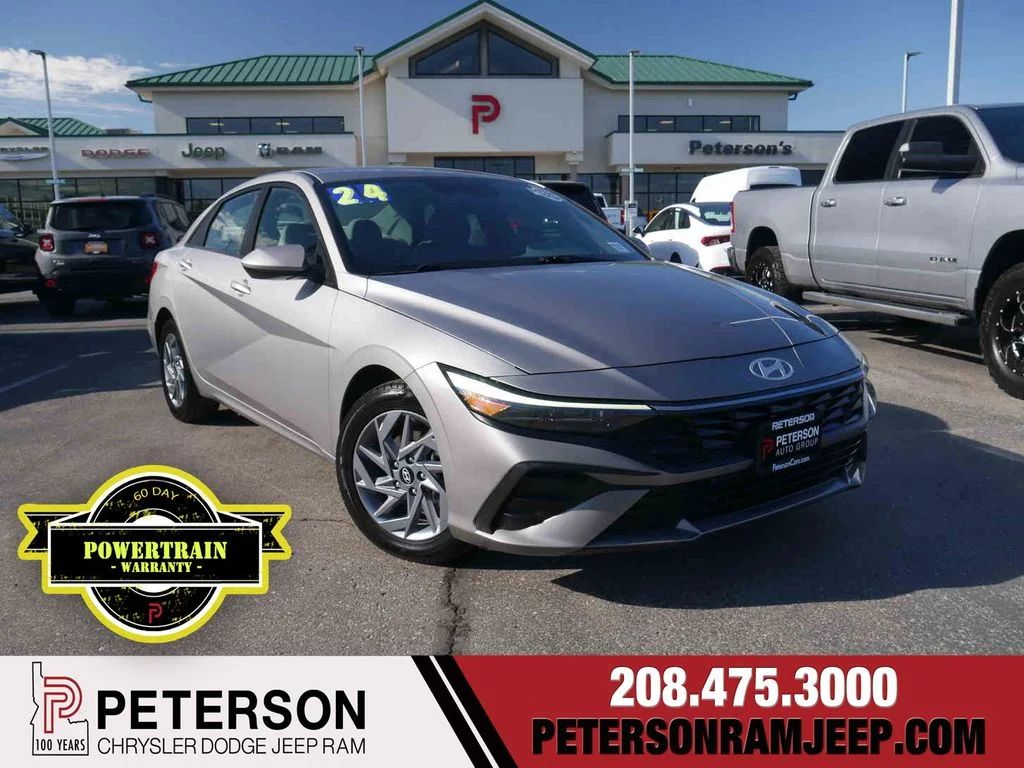 Used 2024 Silver Hyundai SEL image 1