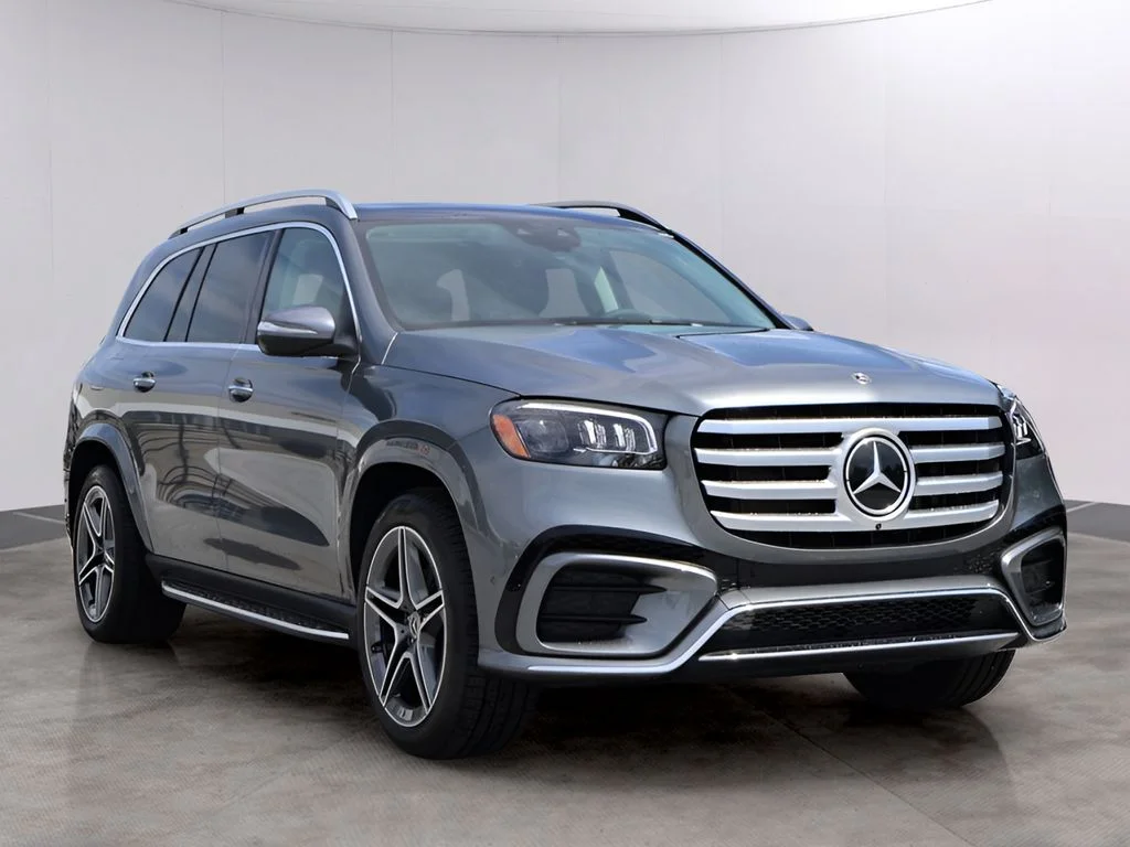 New 2026 Selenite Grey Metallic Mercedes-Benz GLS 450 image 3