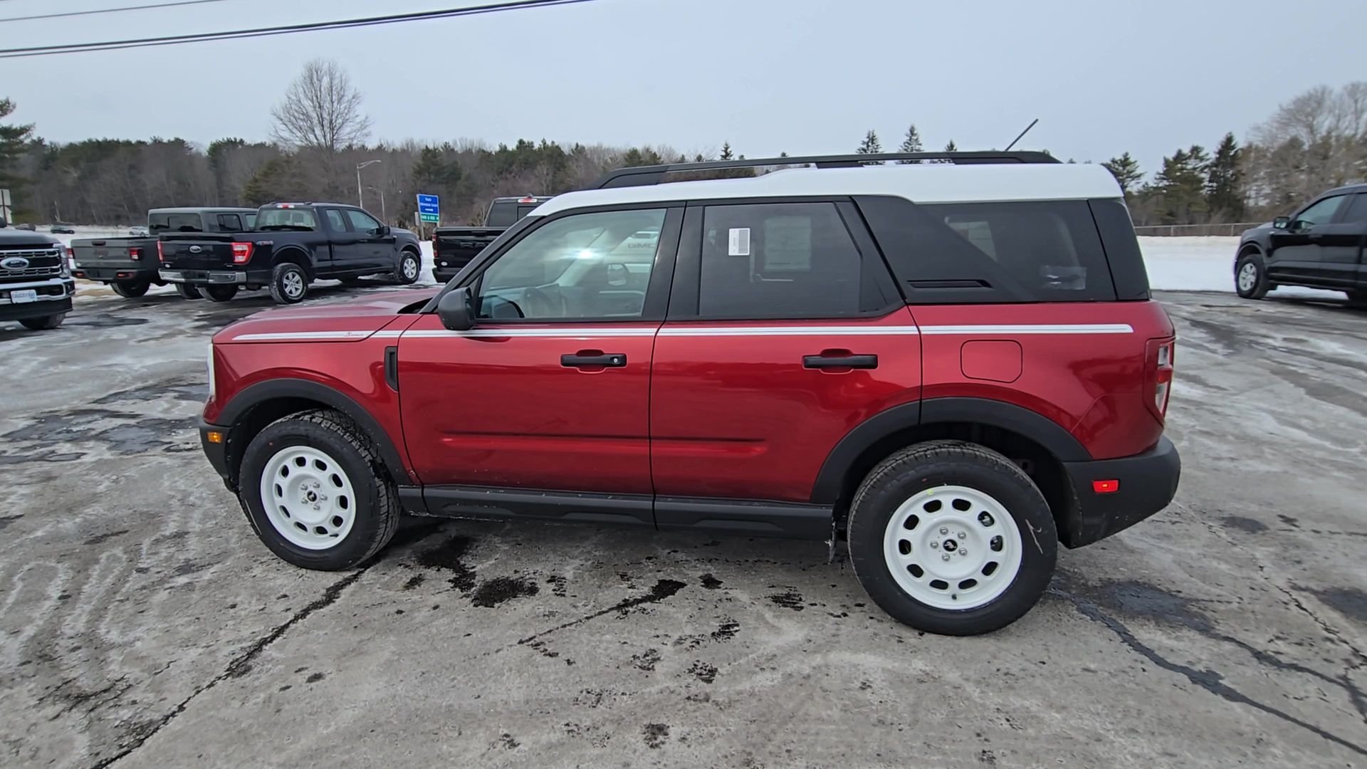 New 2025 Ruby Red Metallic Tinted Clearcoat Ford Heritage image 16