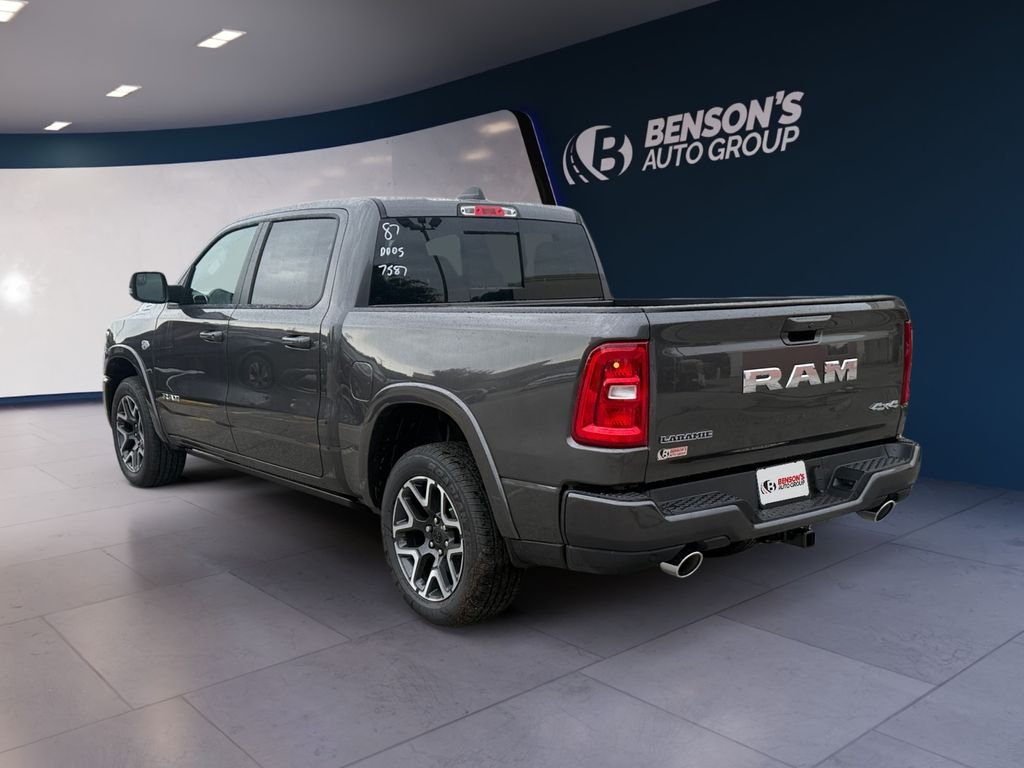New 2026 Granite Crystal Metallic Clear-Coat Exterior Paint RAM Laramie image 3