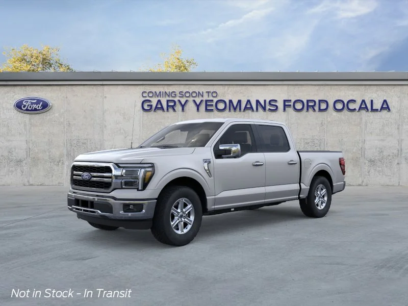 New 2026 Iconic Silver Metallic Ford Lariat® image 1