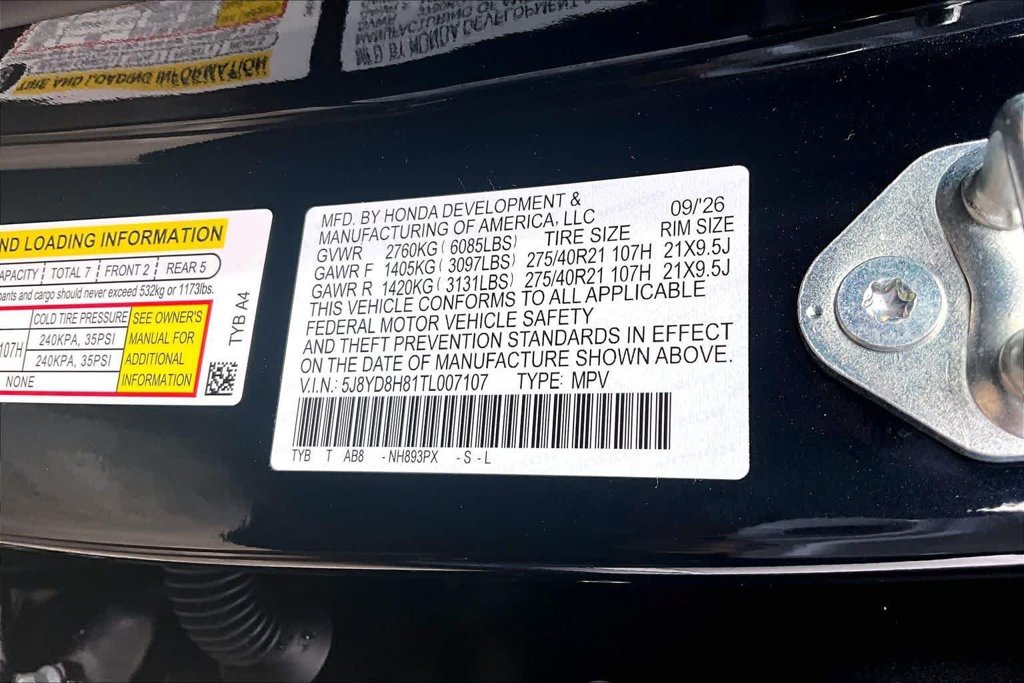 New 2026 Black Acura Type S w/Advance Package image 22