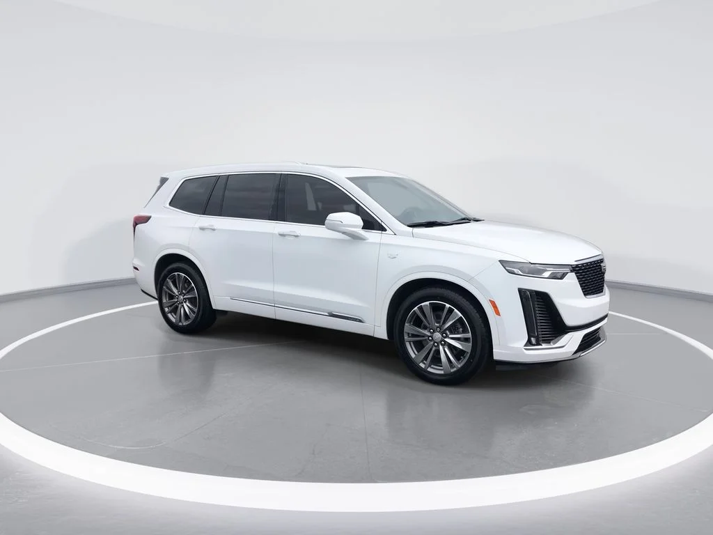 Used 2021 White Cadillac Premium Luxury image 2