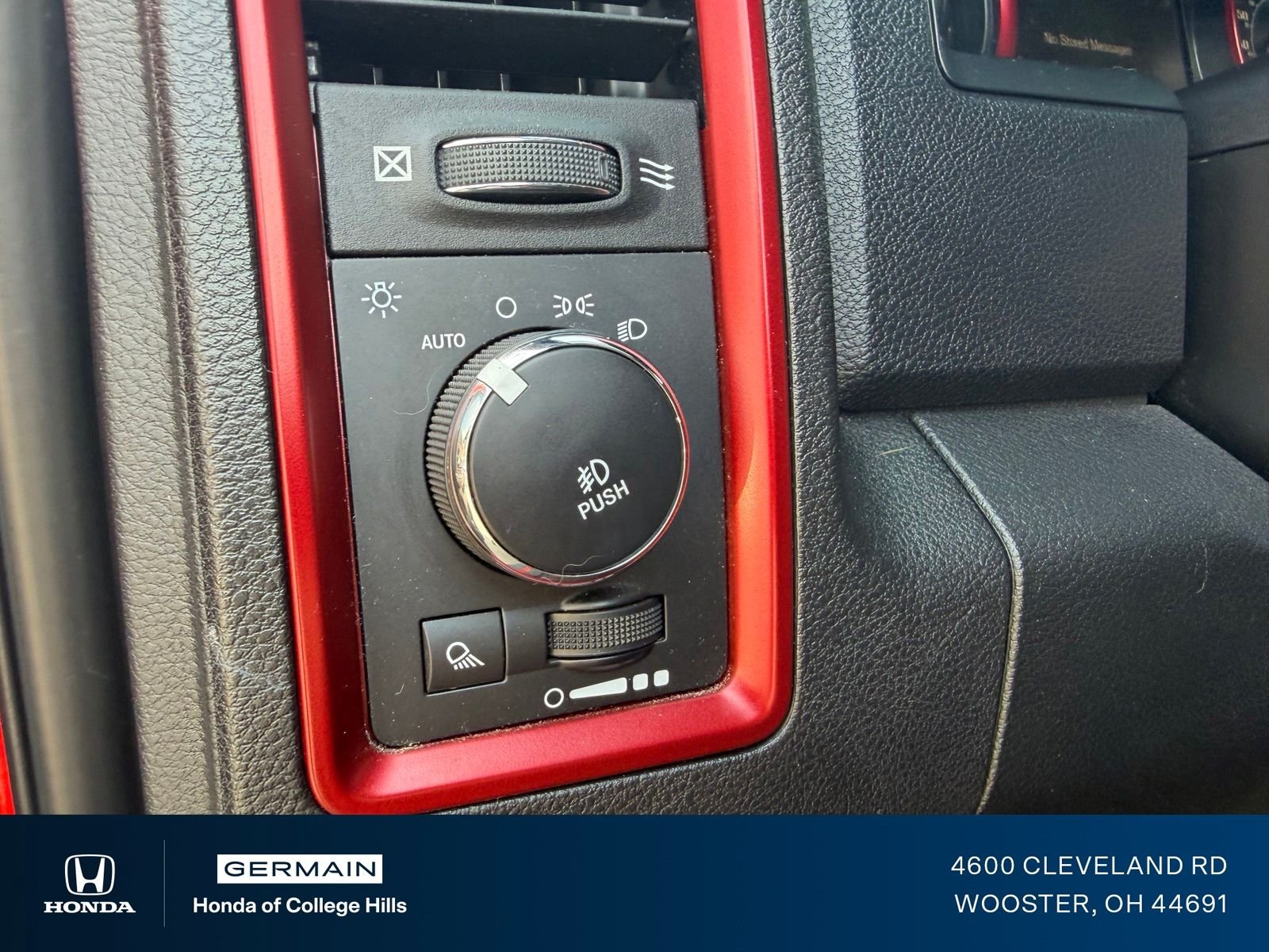 Used 2017 Flame Red Clearcoat Ram Rebel image 16