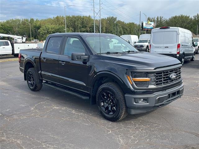 Used 2024 Agate Black Metallic Ford STX image 38