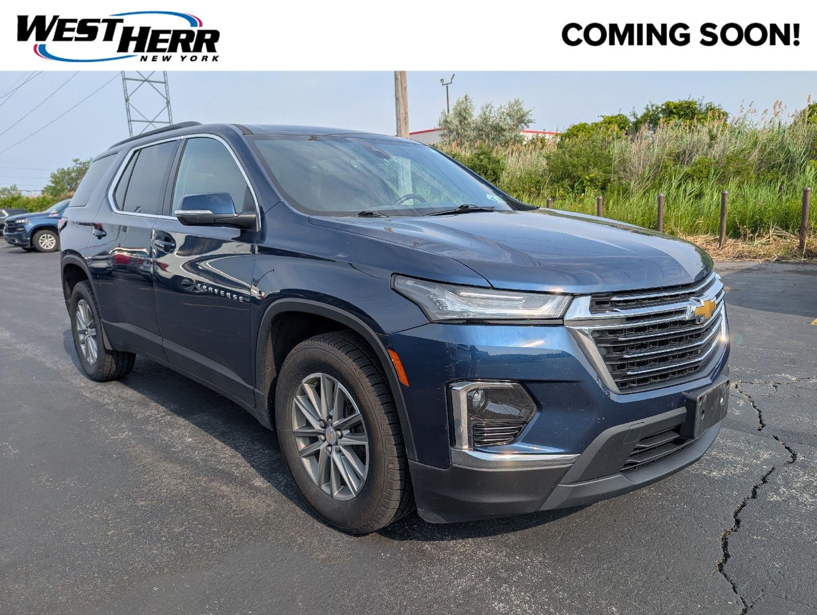 Used 2023 Northsky Blue Metallic Chevrolet LT Cloth image 1