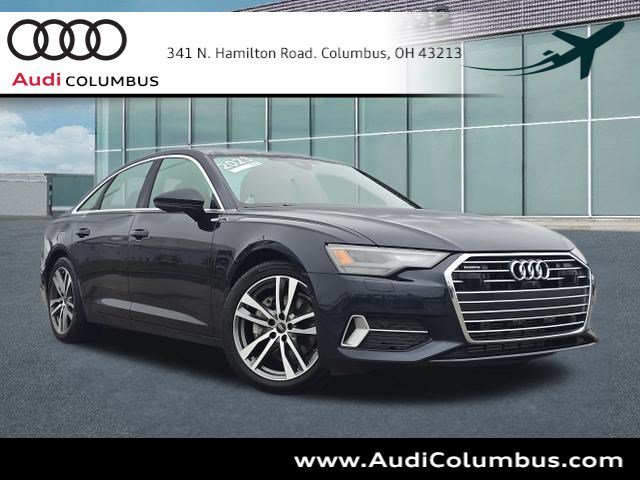 Used 2023 Blue Metallic Audi Premium image 1