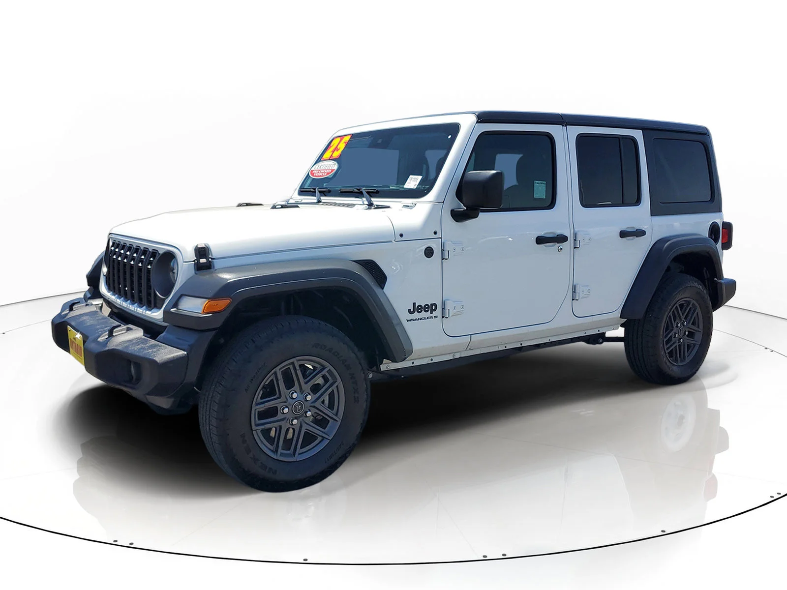 Certified Used 2025 White Jeep Sport S image 8