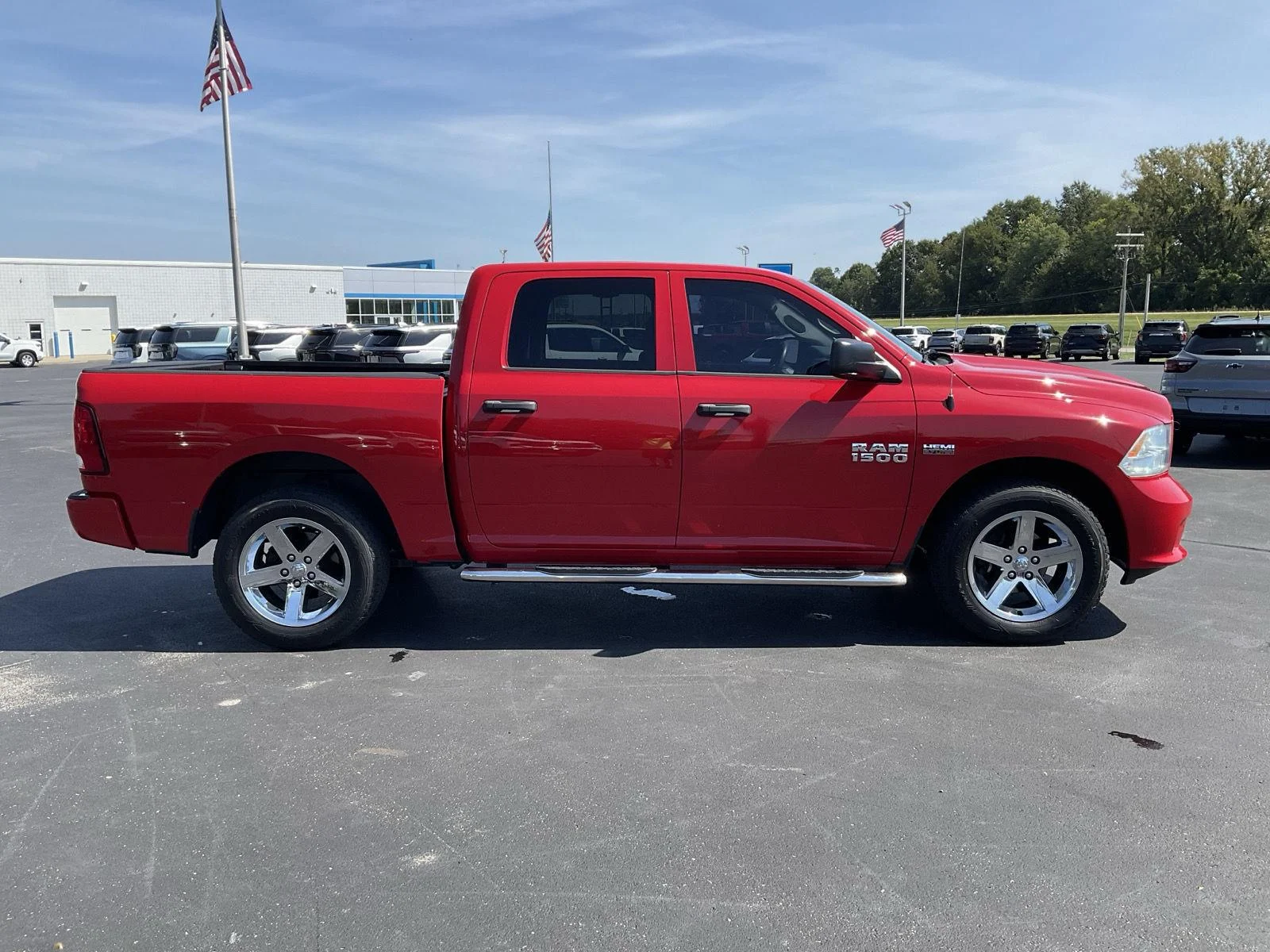 Used 2014 Flame Red Clearcoat Ram Express image 5