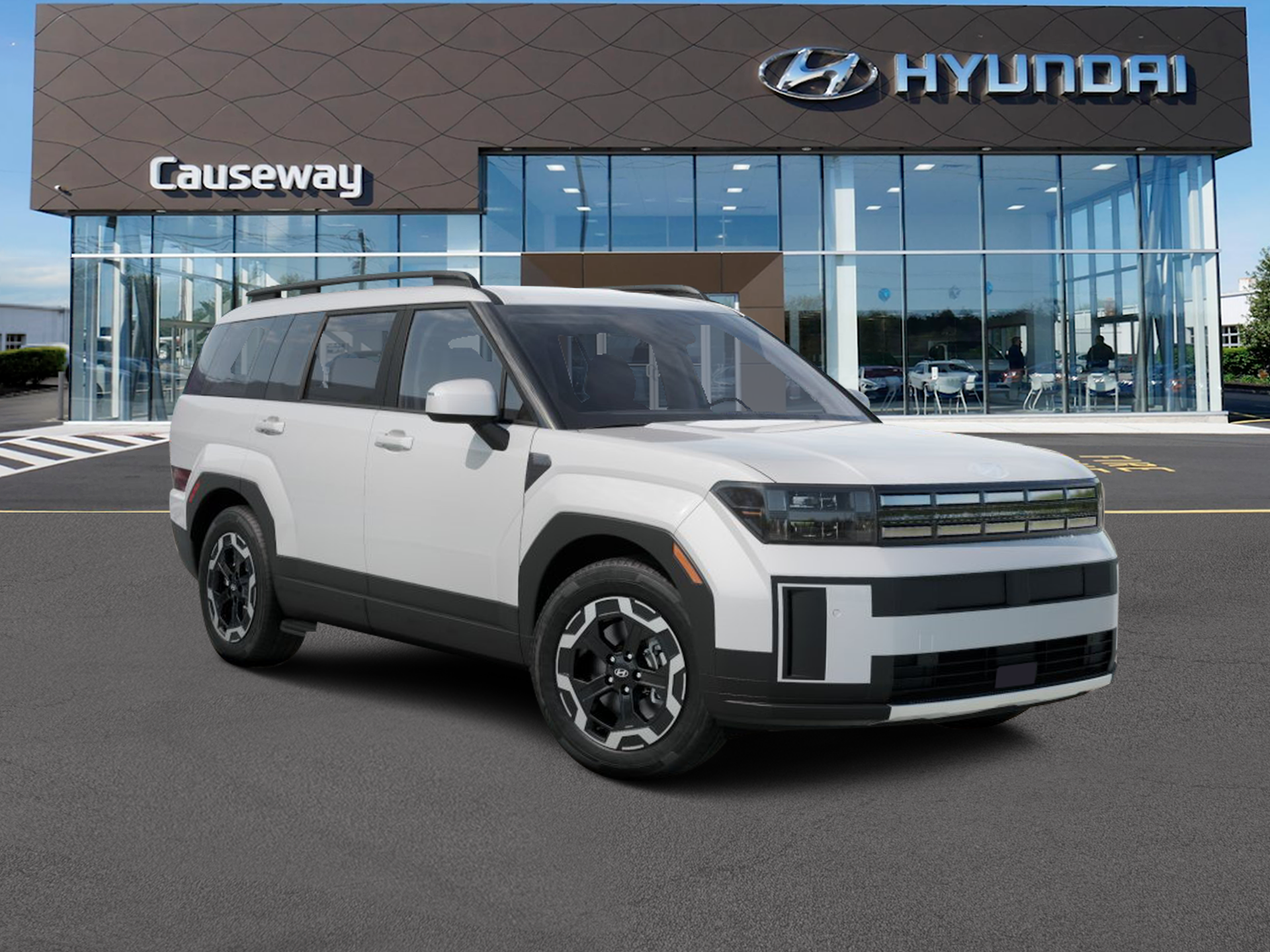 New 2026 White Hyundai SEL AWD image 6