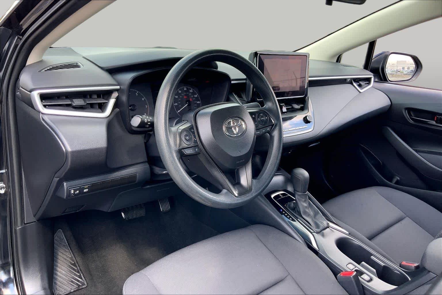 Used 2024 Midnight Black Metallic Toyota LE image 17