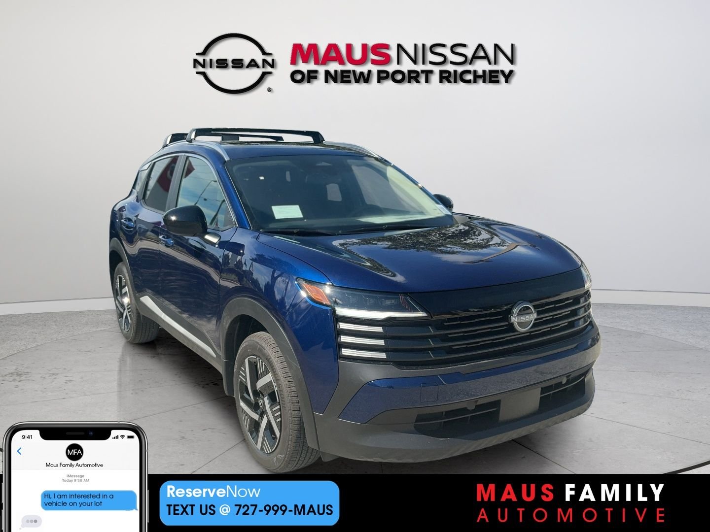 New 2027 Blue Nissan SV image 1