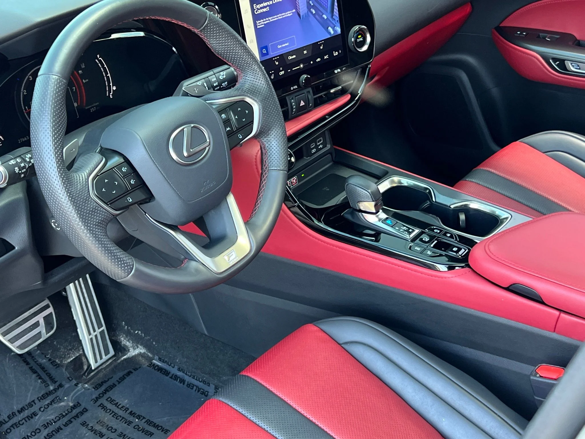 Used 2024 Silver Lexus 350 F SPORT Handling image 2