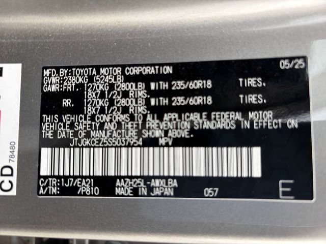 Used 2025 Silver Lexus 350h Premium image 25