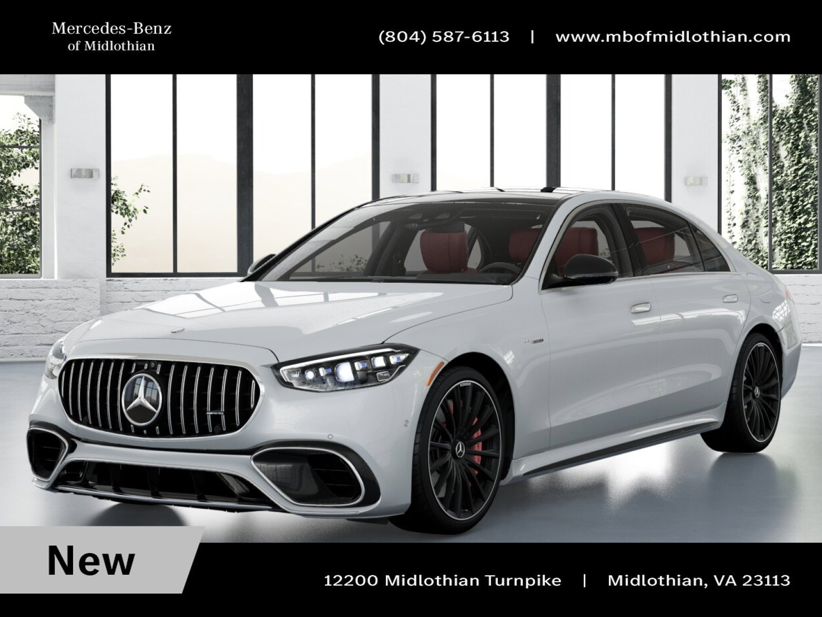 New 2026 MANUFAKTUR Moonlight White Metallic Mercedes-Benz S 63 E AMG® image 45