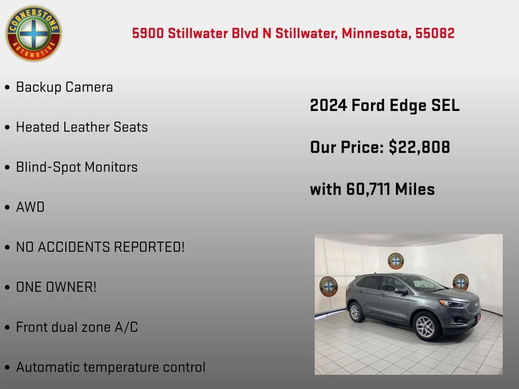 Used 2024 Gray Ford SEL image 5