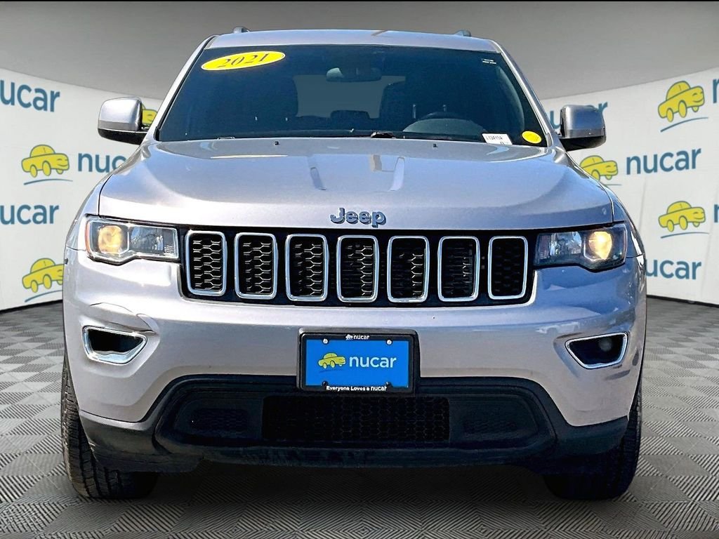 Used 2021 Silver Jeep Laredo E image 2