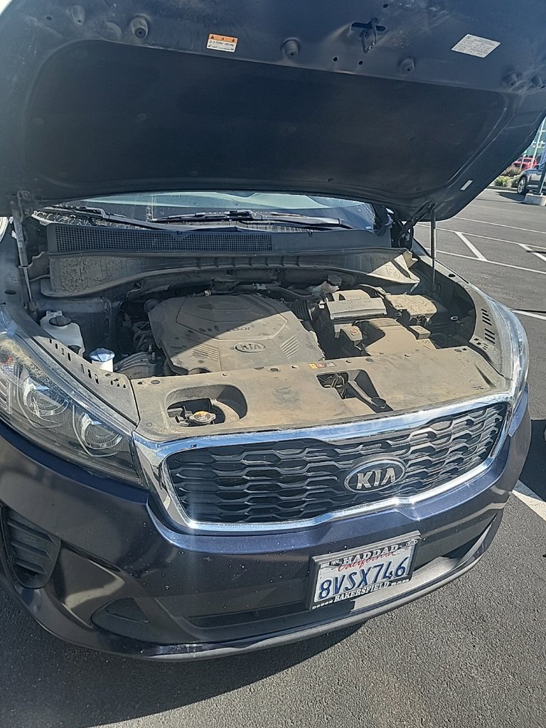 Used 2020 Blue Kia LX image 4