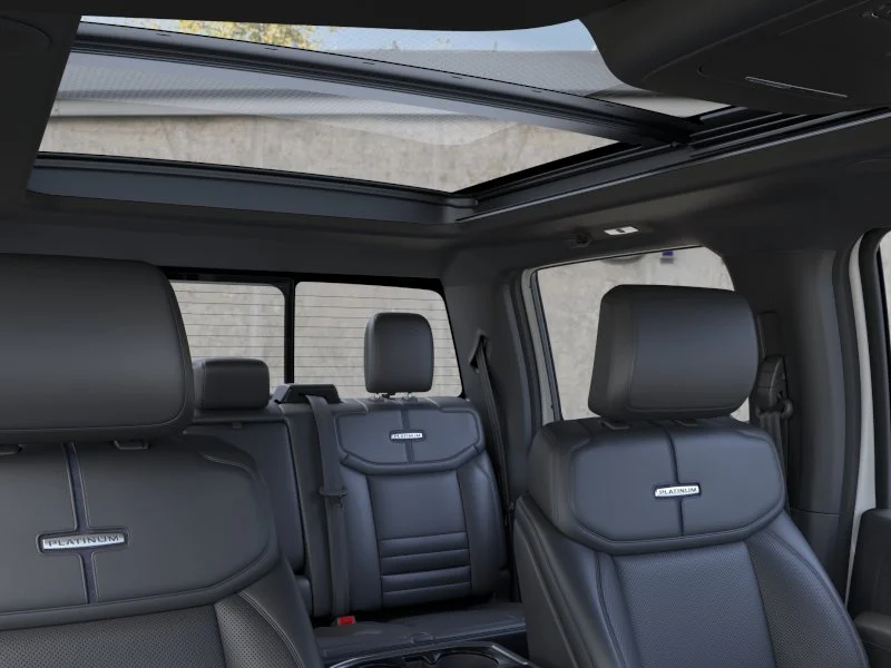 New 2025 Space White Metallic Ford Platinum® image 88