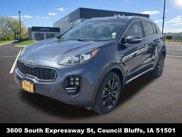 Used 2019 Blue Kia EX image 6