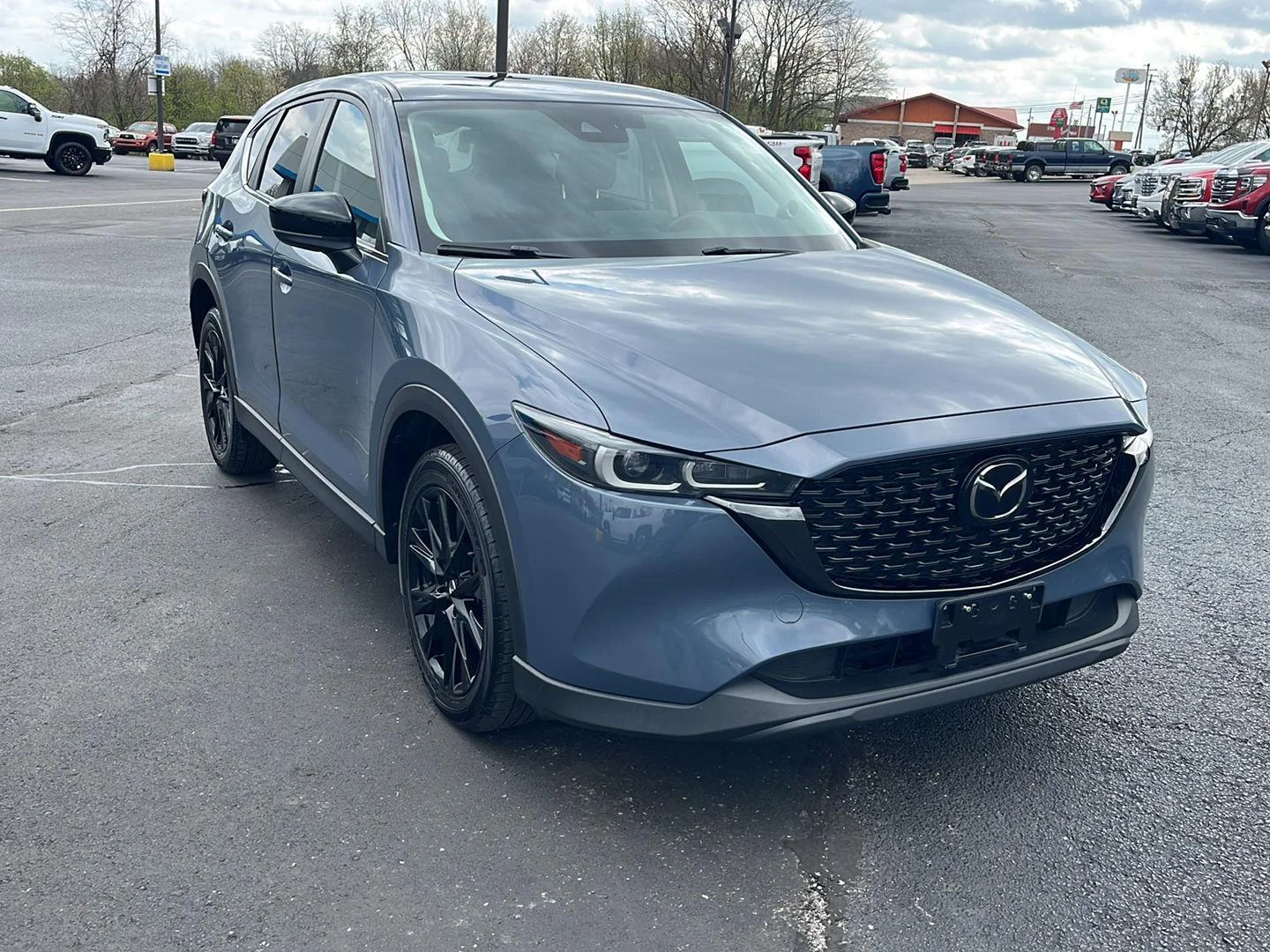 Used 2023 Polymetal Gray Mazda 2.5 S Carbon Edition image 7