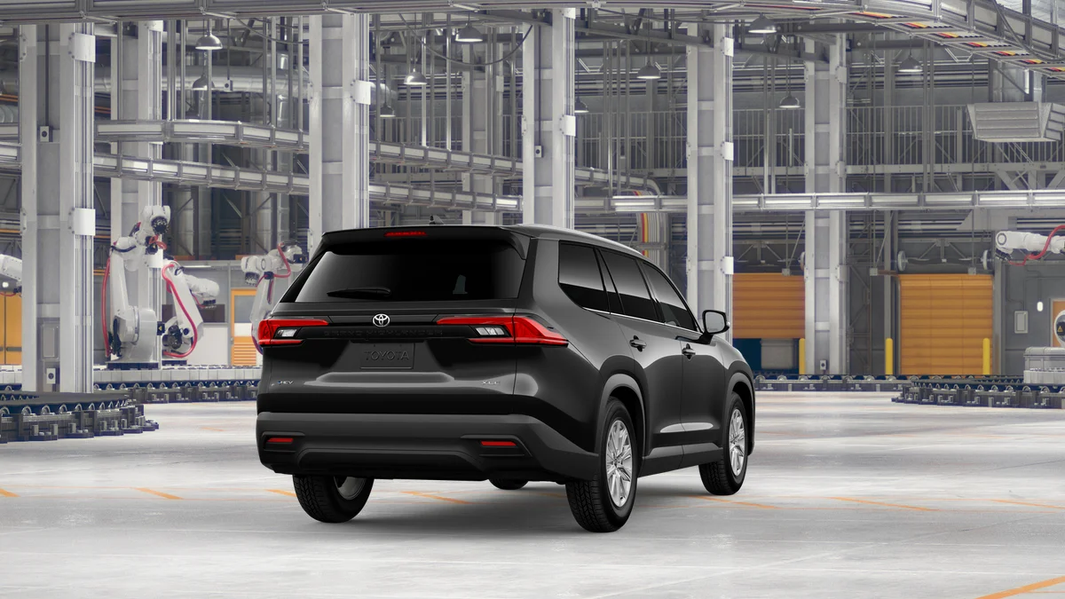 New 2026 Midnight Black Metallic Toyota Hybrid XLE image 9