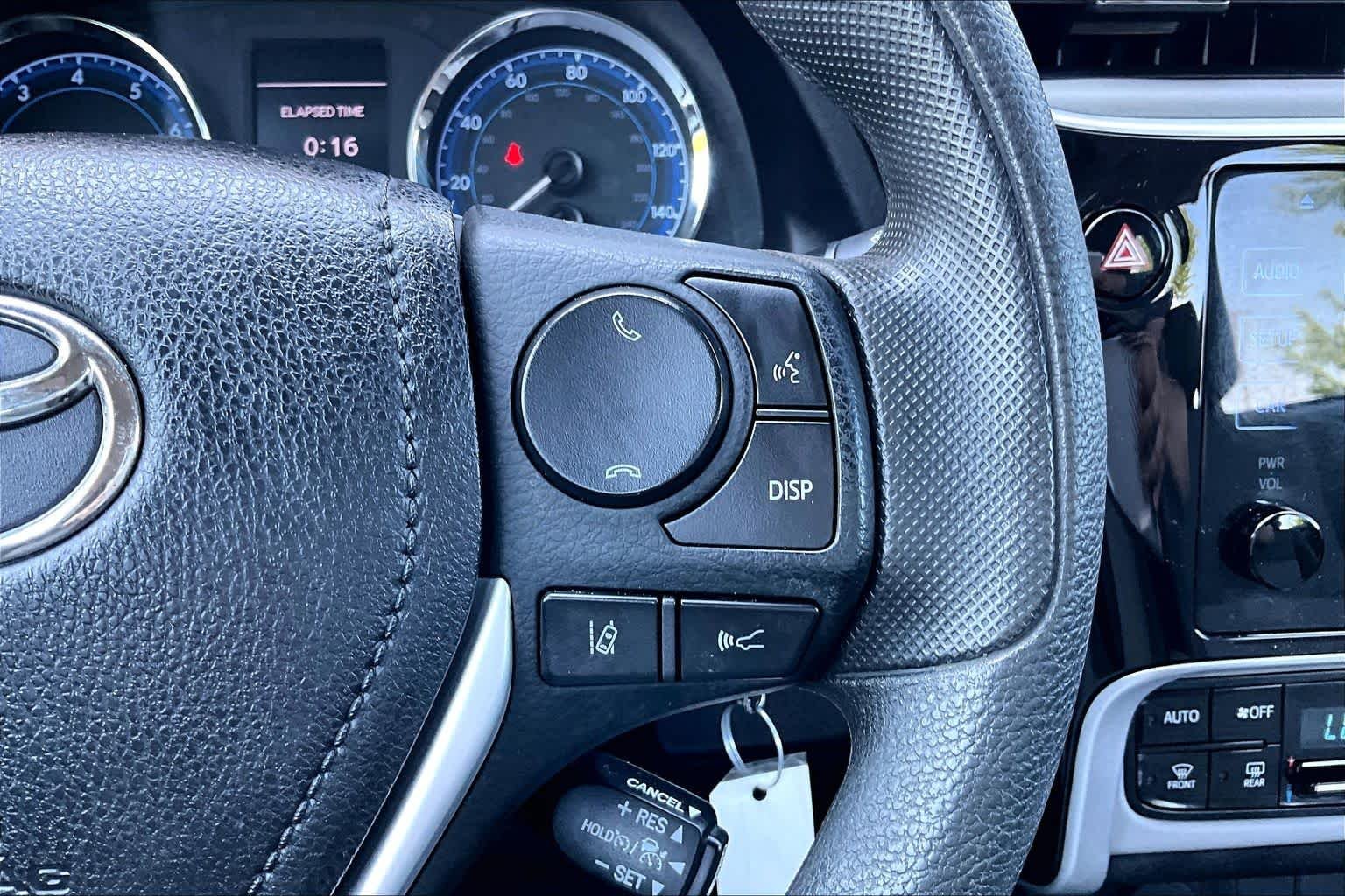 Used 2019 Galactic Aqua Mica Toyota LE image 24