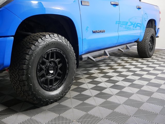 Used 2021 Voodoo Blue Toyota Crew Max SR5 w/ TRD Sport Pkg image 2