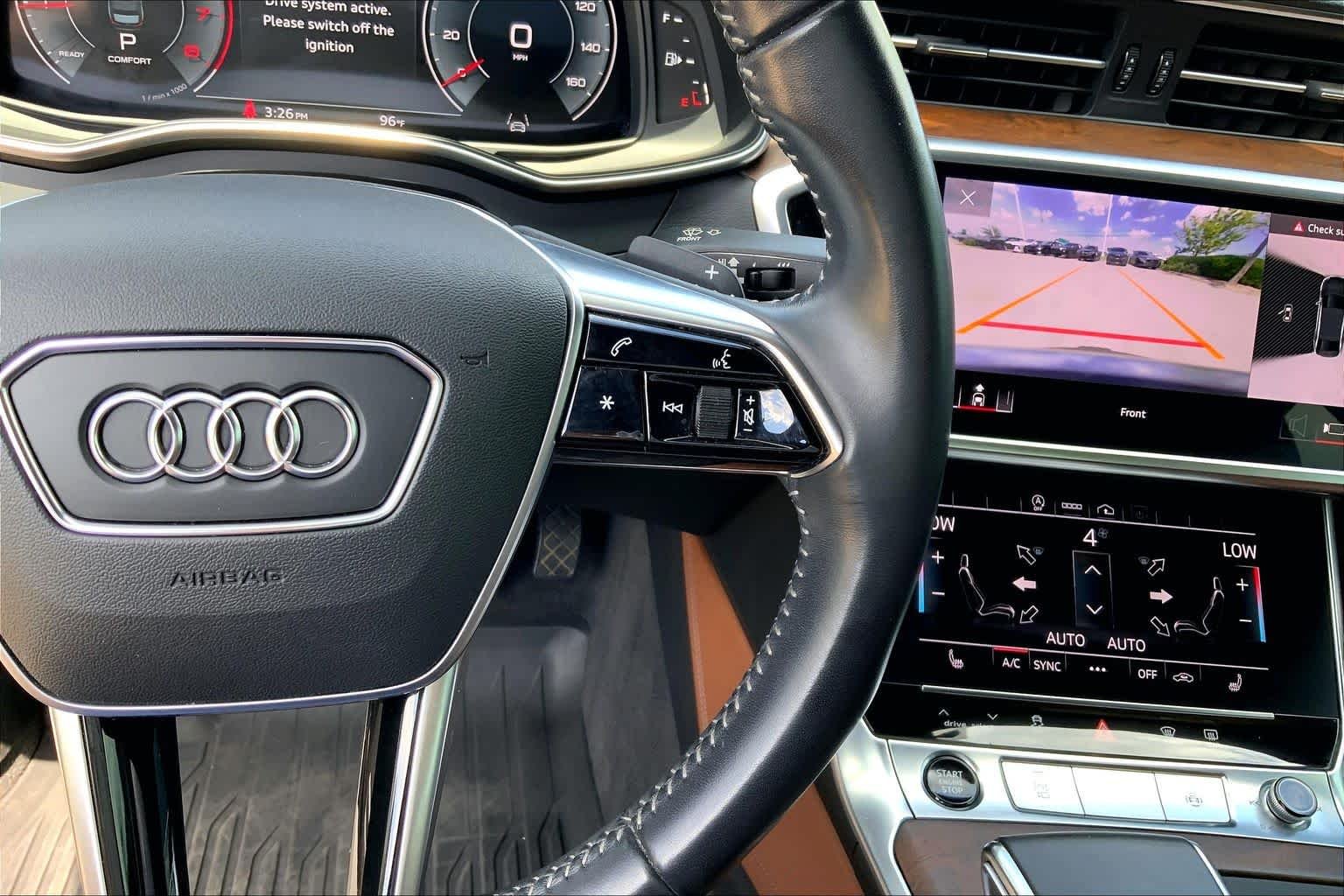 Used 2021 Firmament Blue Metallic Audi Premium Plus image 23