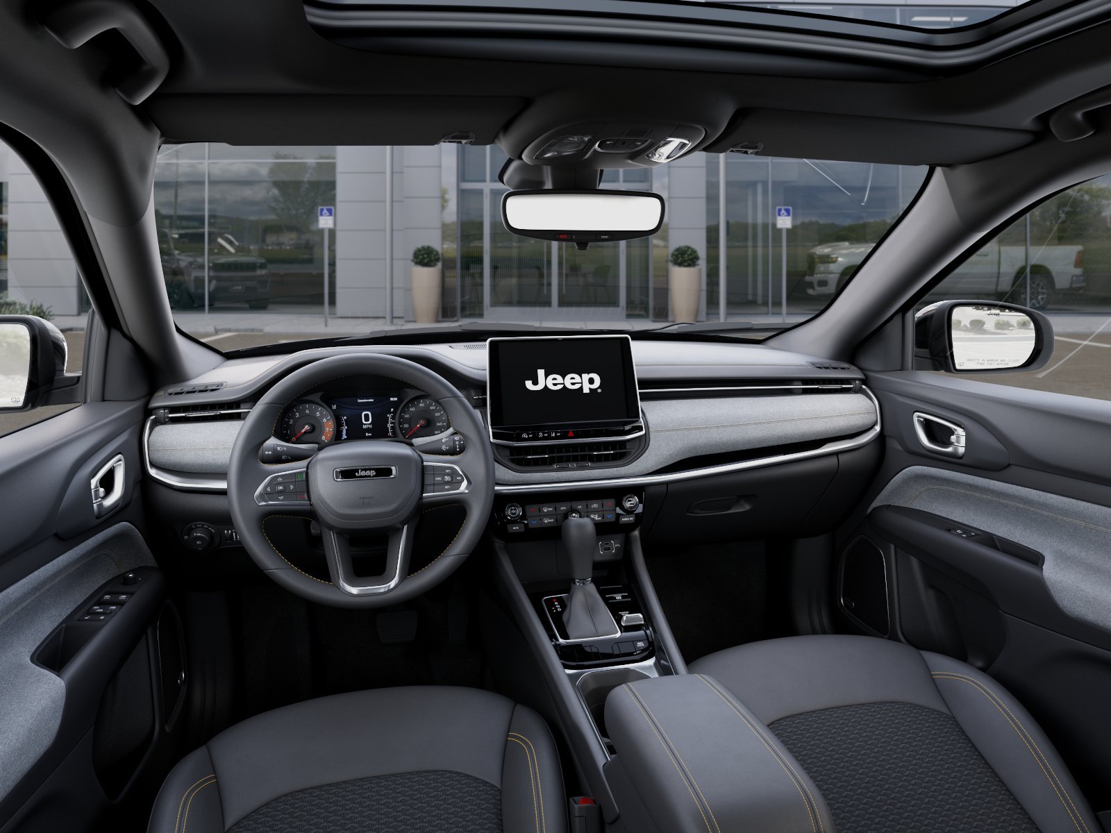 New 2026 Diamond Black Crystal Pearlcoat Jeep Latitude image 44