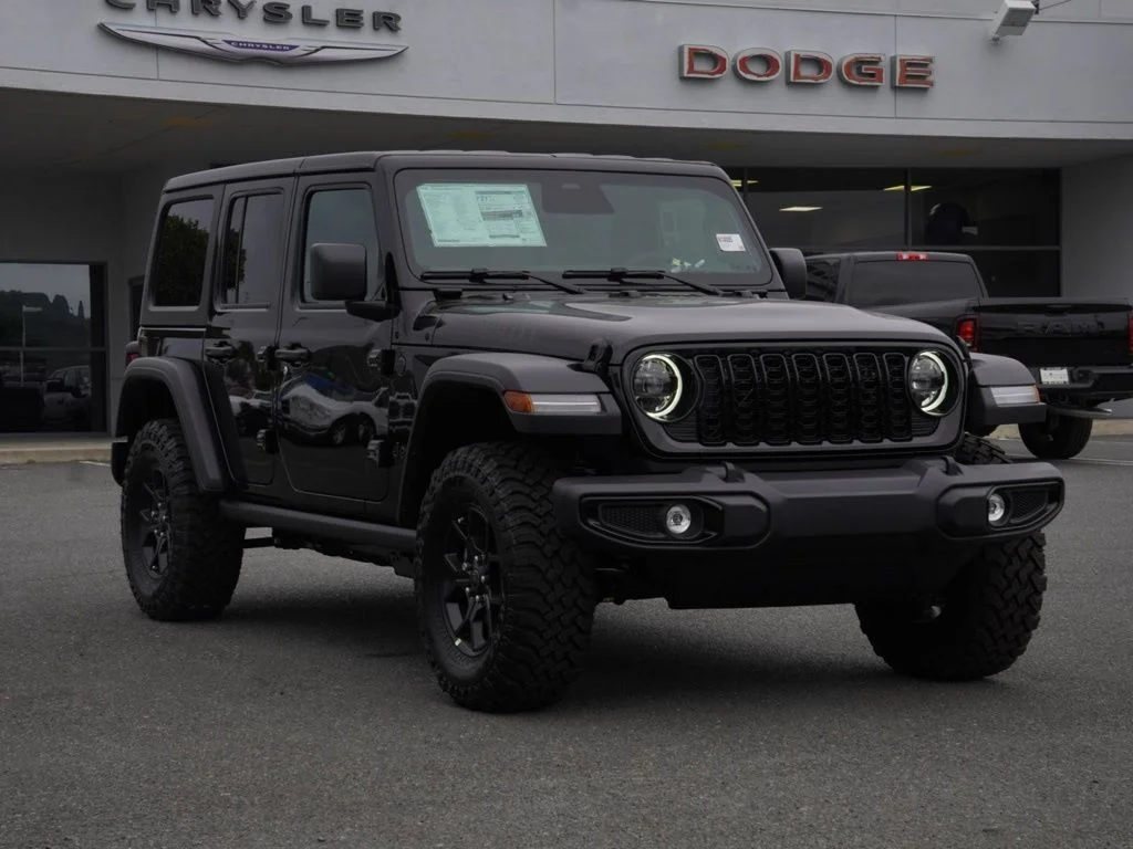 New 2026 Black Clear-Coat Exterior Paint Jeep Willys image 1