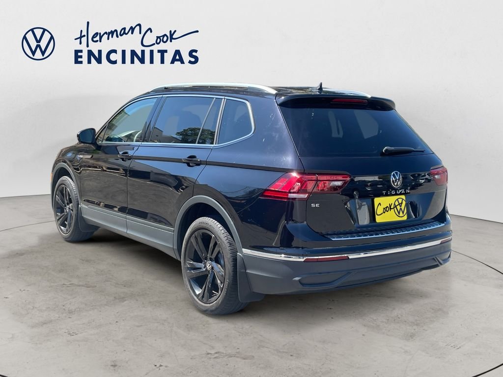 Certified Used 2023 Deep Black Pearl Volkswagen 2.0T SE image 3