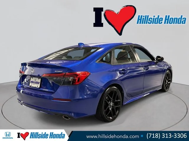 Certified Used 2023 Aegean Blue Metallic Honda 2.0L 4D SPORT image 5