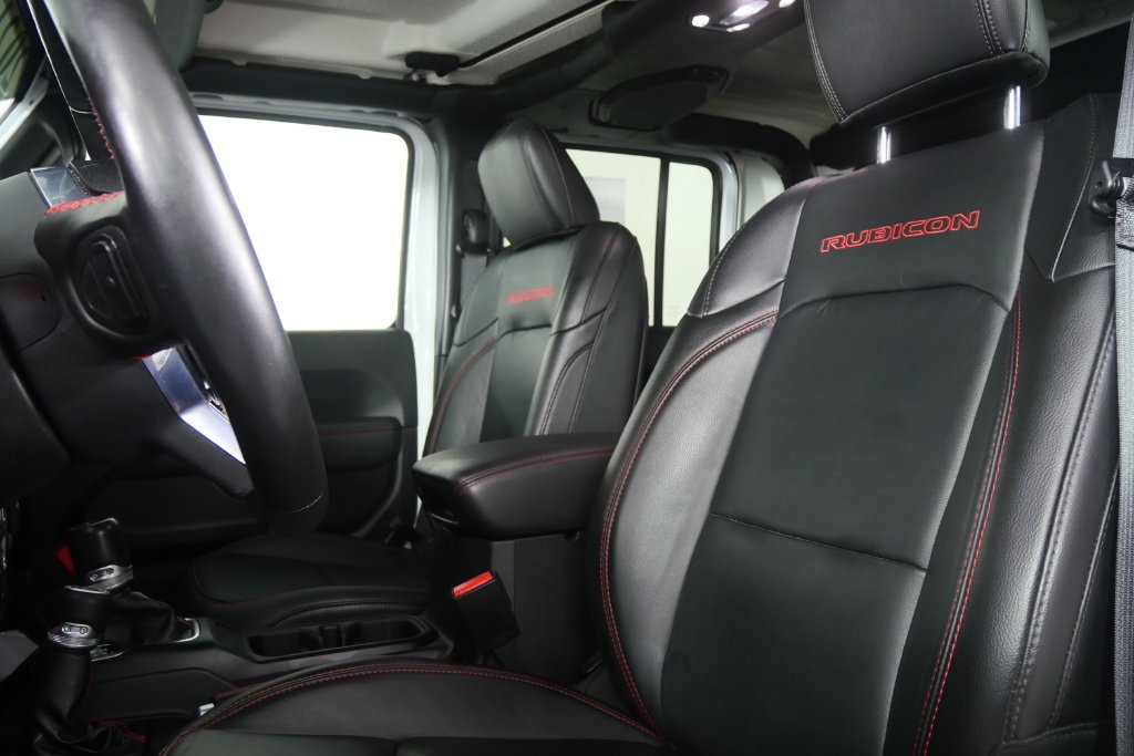 Used 2021 Bright White Clearcoat Jeep Rubicon image 16