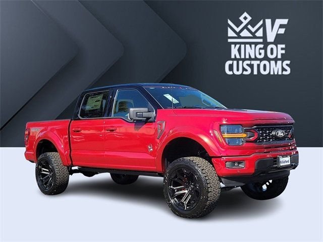 New 2025 Rapid Red Metallic Tinted Clearcoat Ford XLT image 32