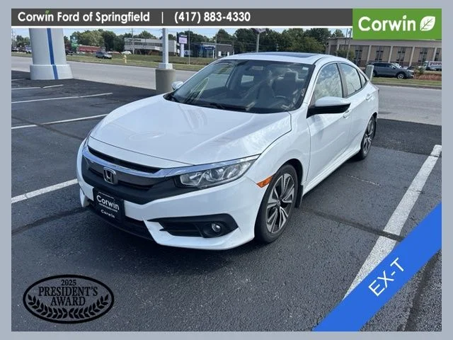 Used 2016 White Honda EX-T image 1