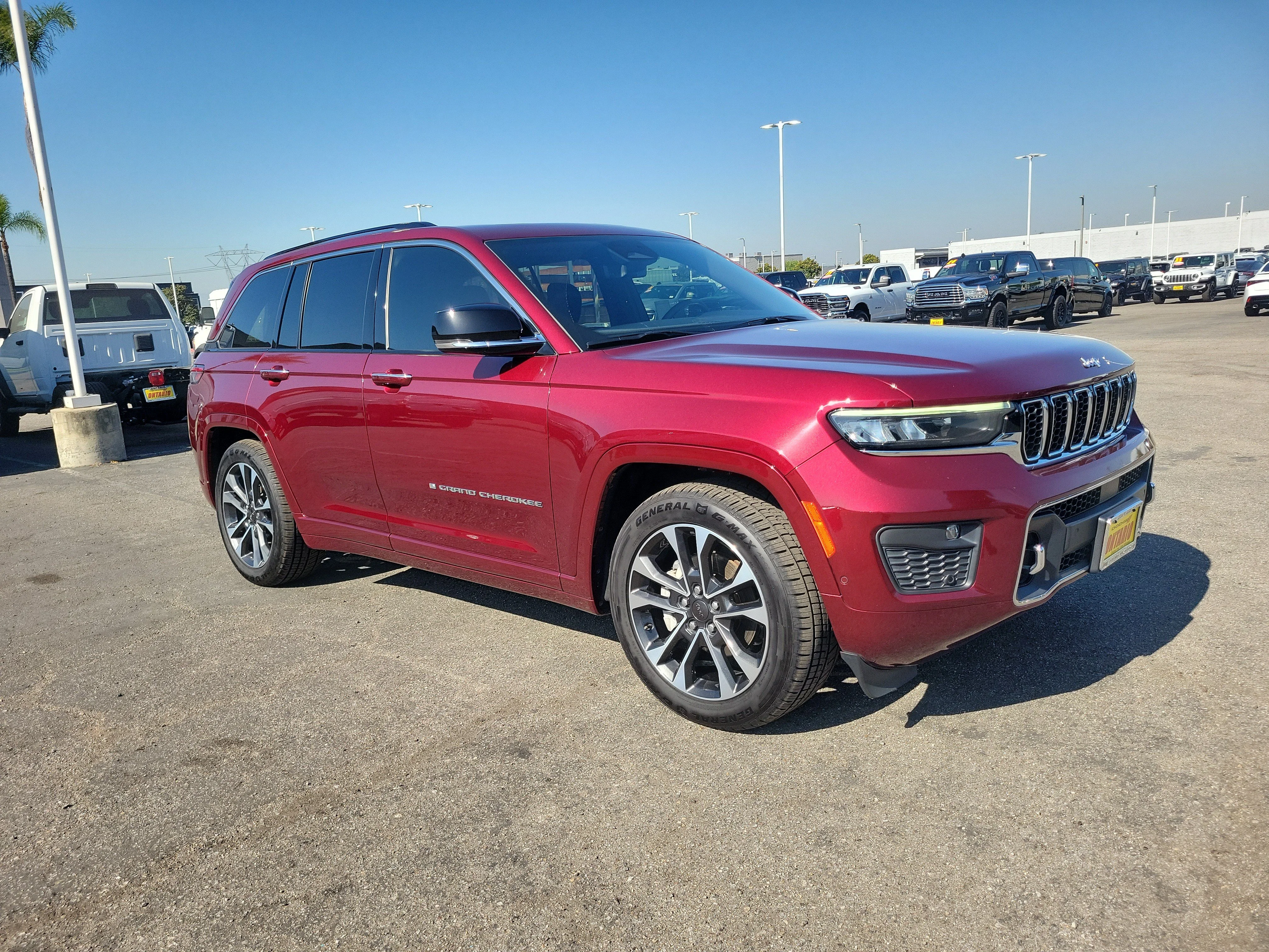 Certified Used 2023 Red Jeep Overland image 32