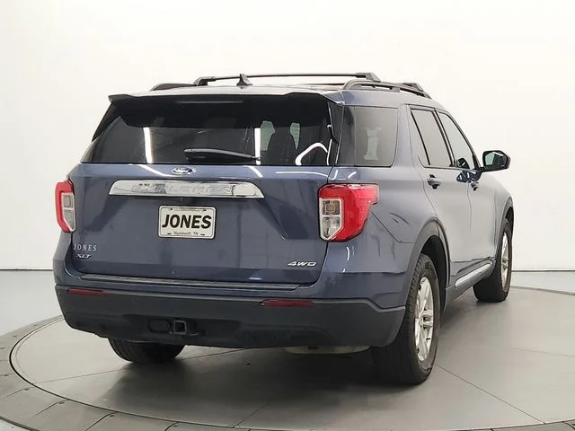 Used 2021 Blue Ford XLT image 6