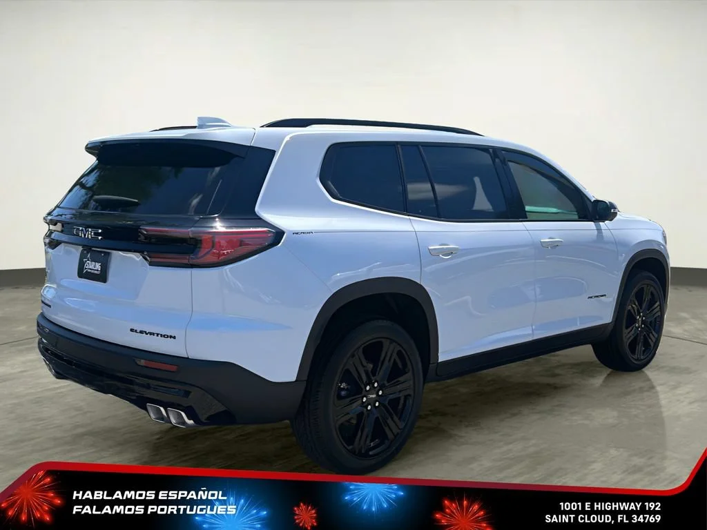 New 2026 Glacier White Tricoat GMC Elevation image 6