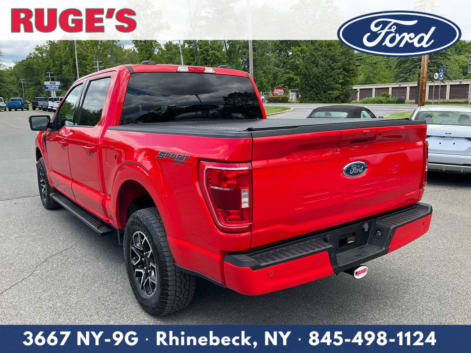 Used 2023 Race Red Ford XLT image 7
