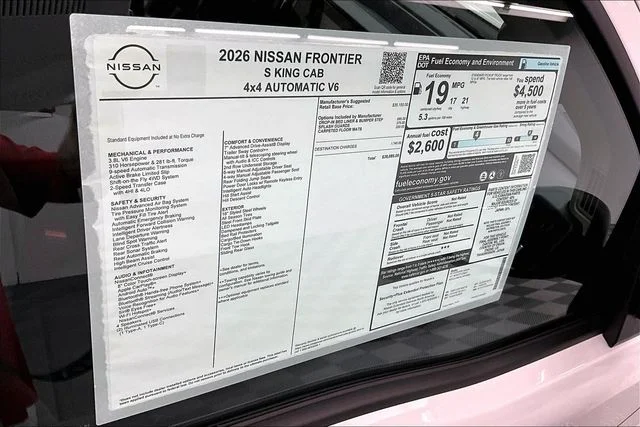New 2026 Glacier White Nissan S image 40