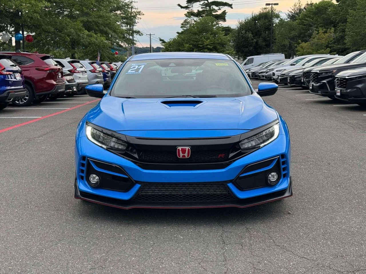 Used 2021 Boost Blue Pearl Honda Touring image 2