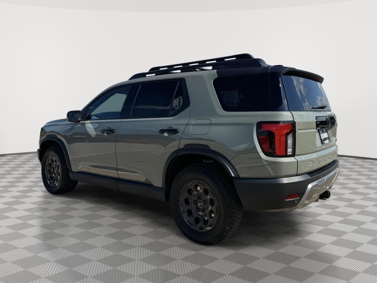 New 2026 Ash Green Metallic Honda TrailSport Elite Blackout image 4