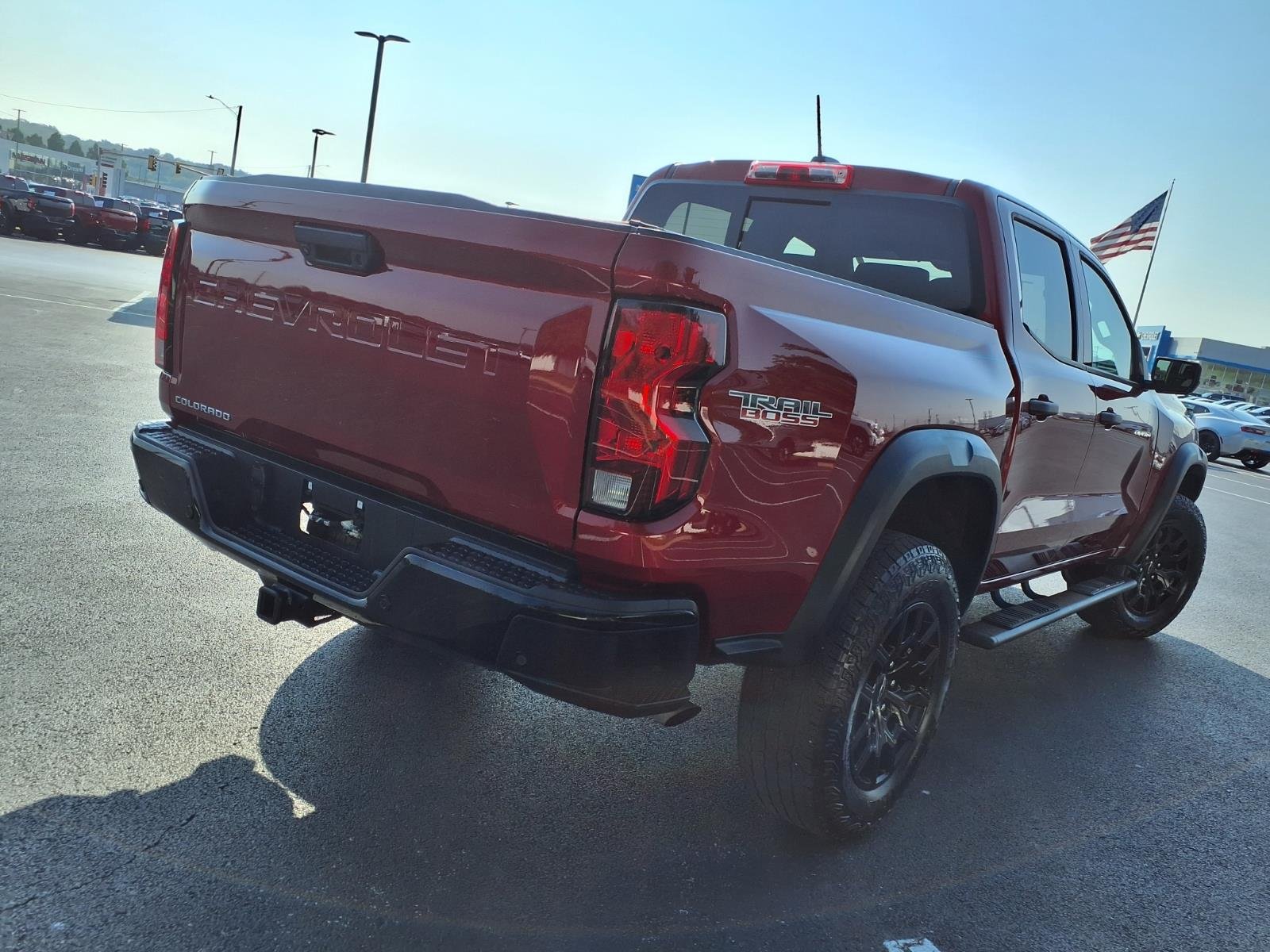Used 2024 Radiant Red Tintcoat Chevrolet Trail Boss image 30